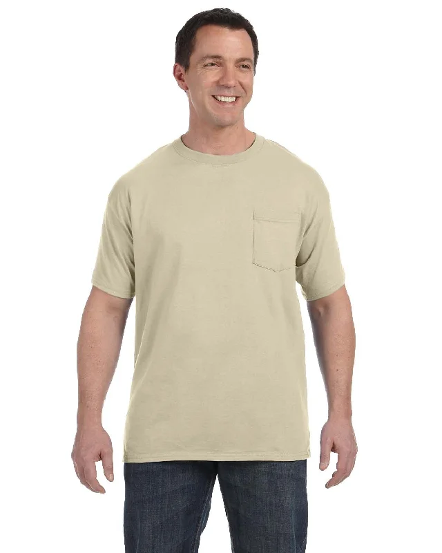 Hanes H5590 Men's Authentic-T Pocket T-Shirt