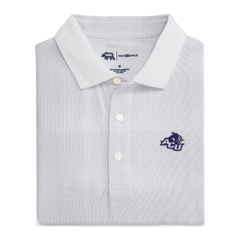 Abilene Christian Range Printed Performance Polo