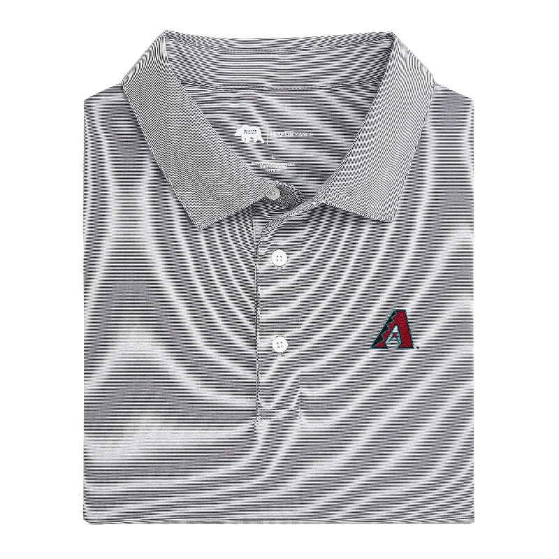 Arizona Diamondbacks Hairline Stripe Performance Polo