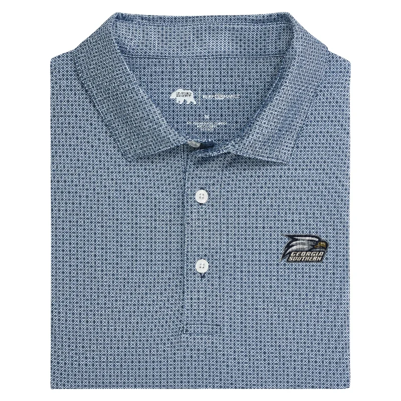 Georgia Southern Range Printed Performance Polo