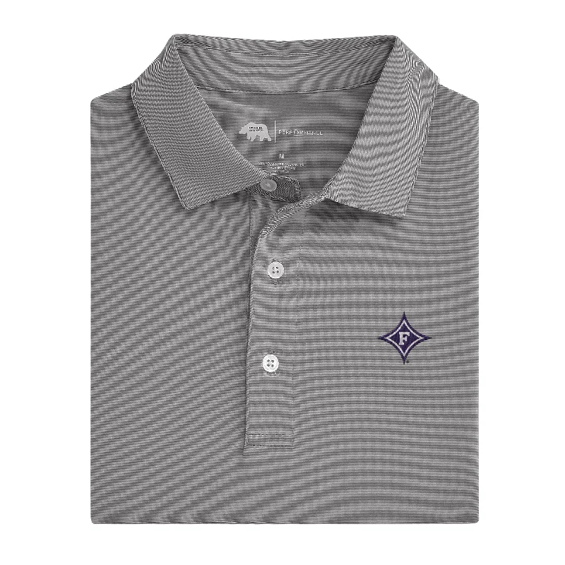 Hairline Stripe Furman Performance Polo