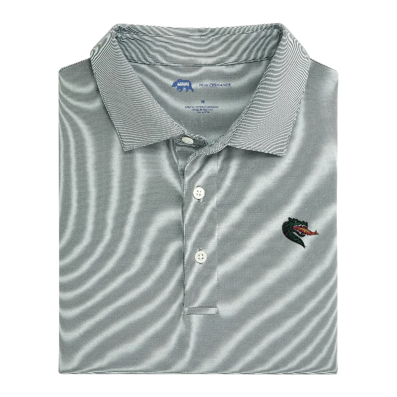 Hairline Stripe UAB Performance Polo