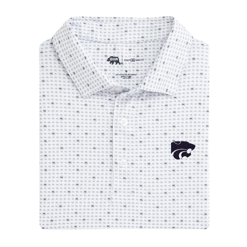 Kansas State Tour Logo Printed Performance Polo