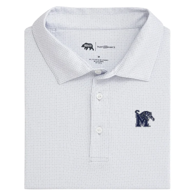 Memphis Range Printed Performance Polo