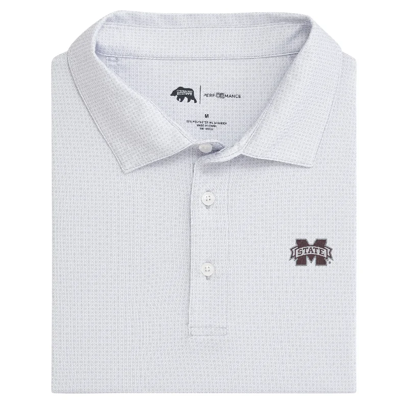 Mississippi State Range Printed Performance Polo