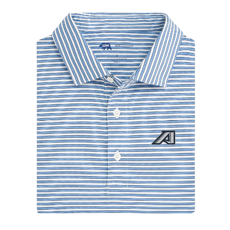 Mulligan Stripe Augusta Performance Polo