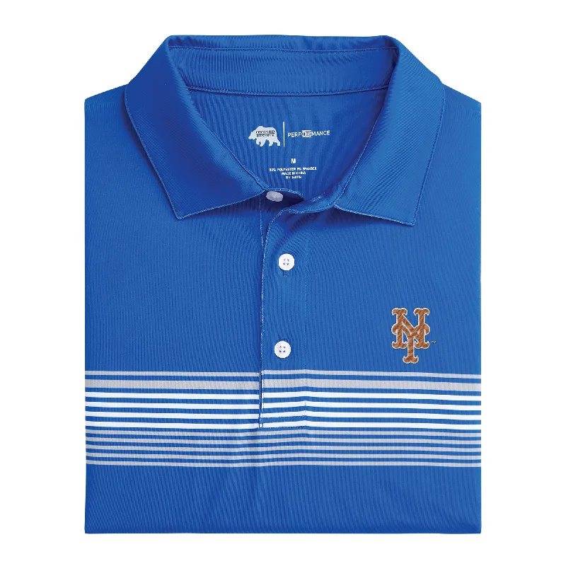 New York Mets Prestwick Printed Performance Polo