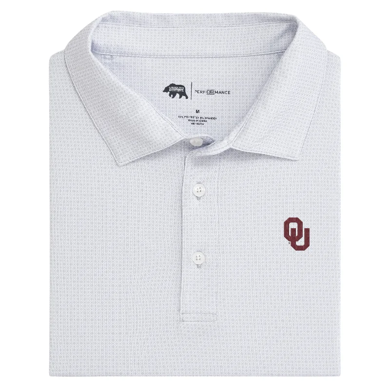 Oklahoma Range Printed Performance Polo