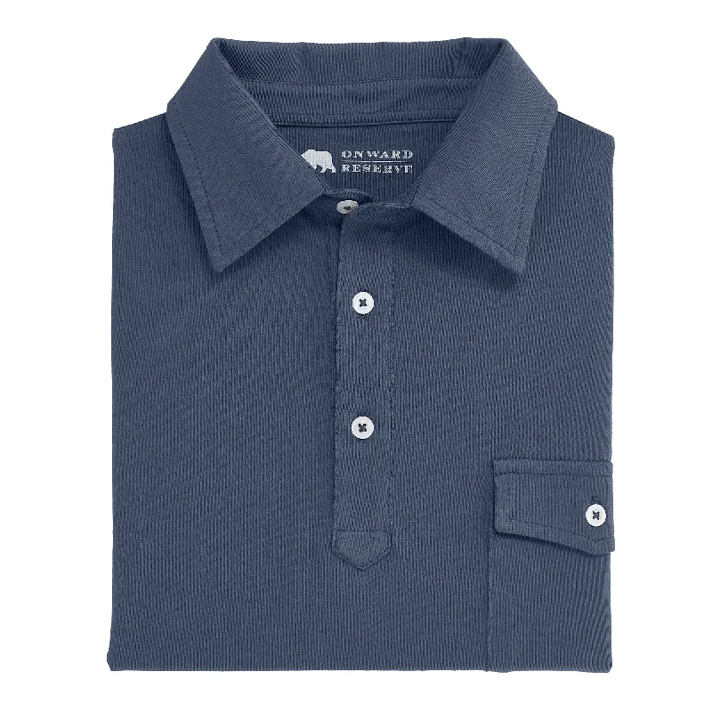 Old School Polo - Vintage Indigo