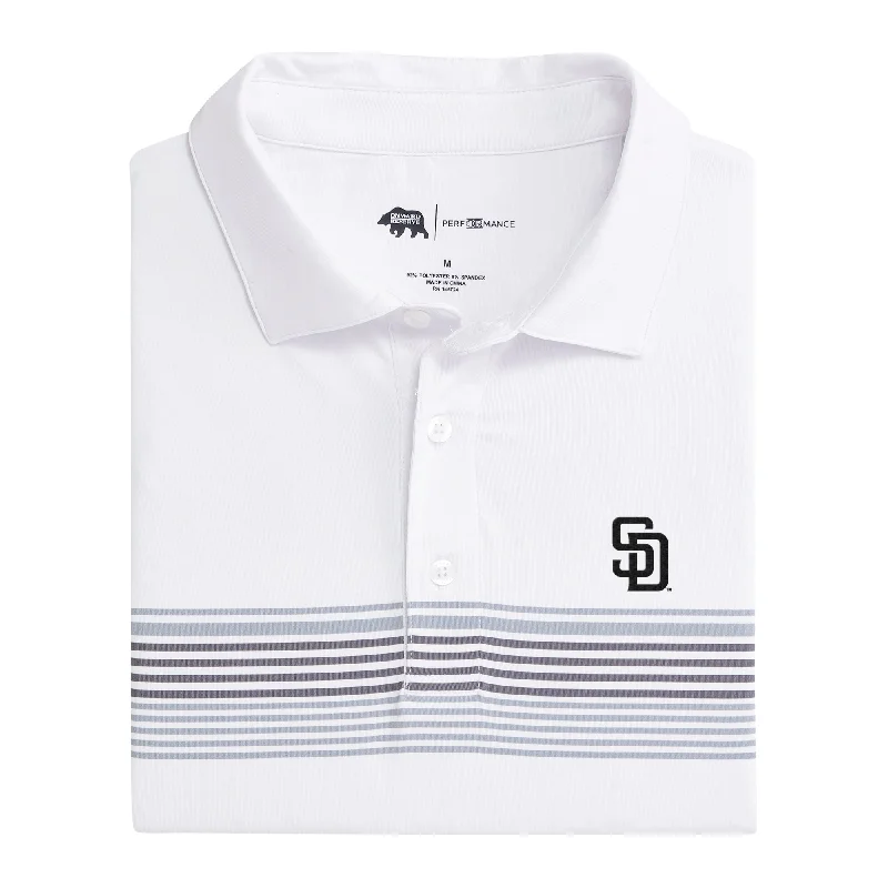 San Diego Padres Prestwick Printed Performance Polo