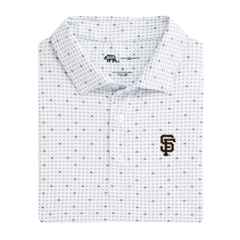 San Francisco Giants Tour Logo Printed Performance Polo