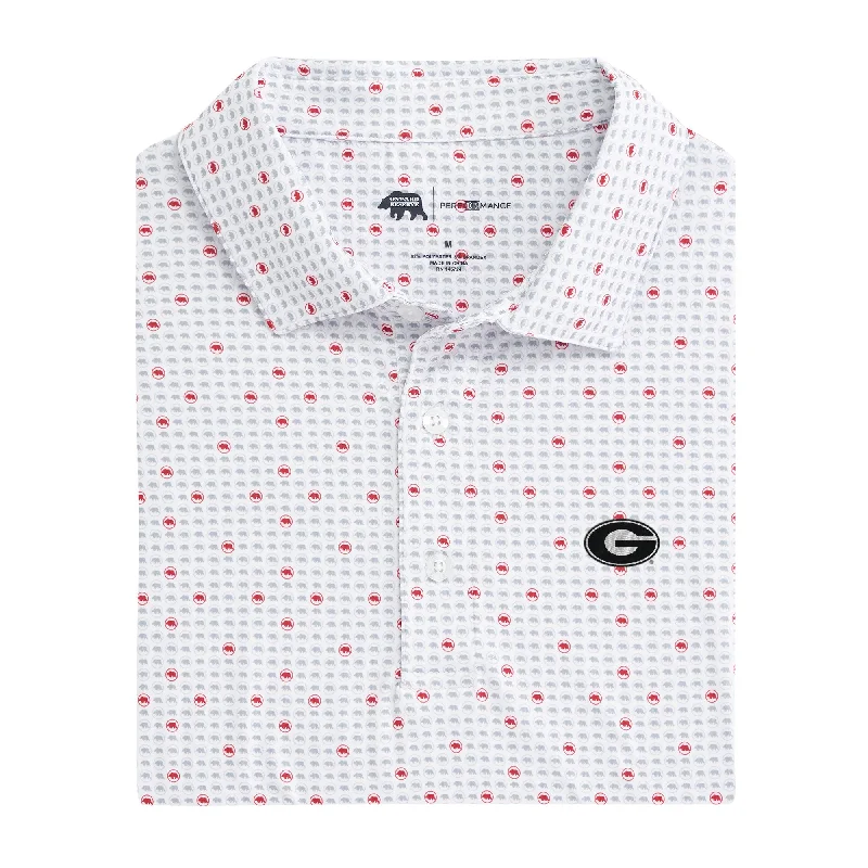 Super G Tour Logo Printed Performance Polo