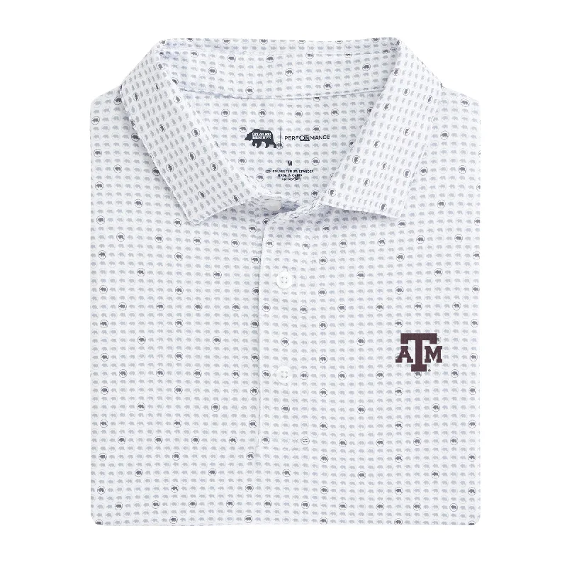 Texas A&M Tour Logo Printed Performance Polo