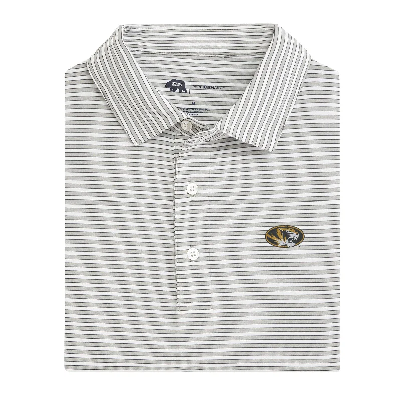 University of Missouri Mulligan Stripe Polo